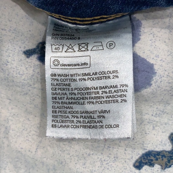 Divided Blue With Light Wash Skinny Jeans - Picture 8 of 8